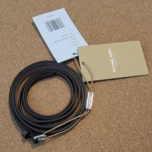 NWT Micheal Kors Skinny Brown Belt sz L